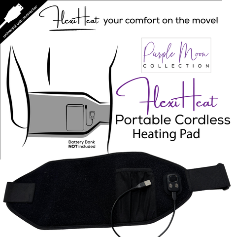 Flexi-Heat Portable Electric Heating Pad - Digital Display