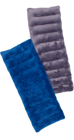 2PK Rectangle Heat Pack 40x15cm - Blue & Grey