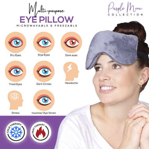 Dry Eyes Cover - Sleep Cover, Microwavable Moist Heat Dry Eye Cover